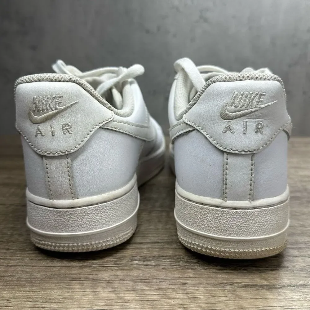 Nike~Men’s~Air Force 1‎ Low '07 White Used~Size 7.5